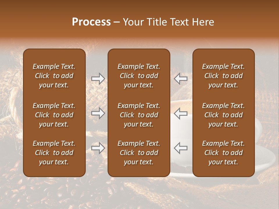 Simple Columbia Cup PowerPoint Template