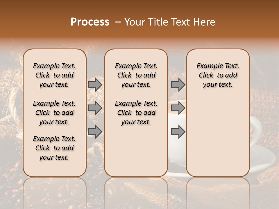 Simple Columbia Cup PowerPoint Template