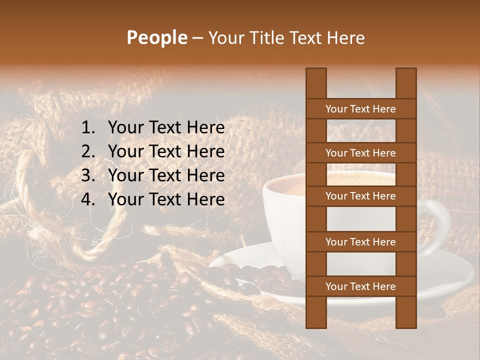 Simple Columbia Cup PowerPoint Template