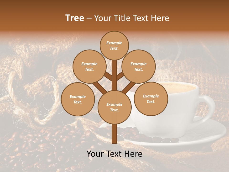 Simple Columbia Cup PowerPoint Template