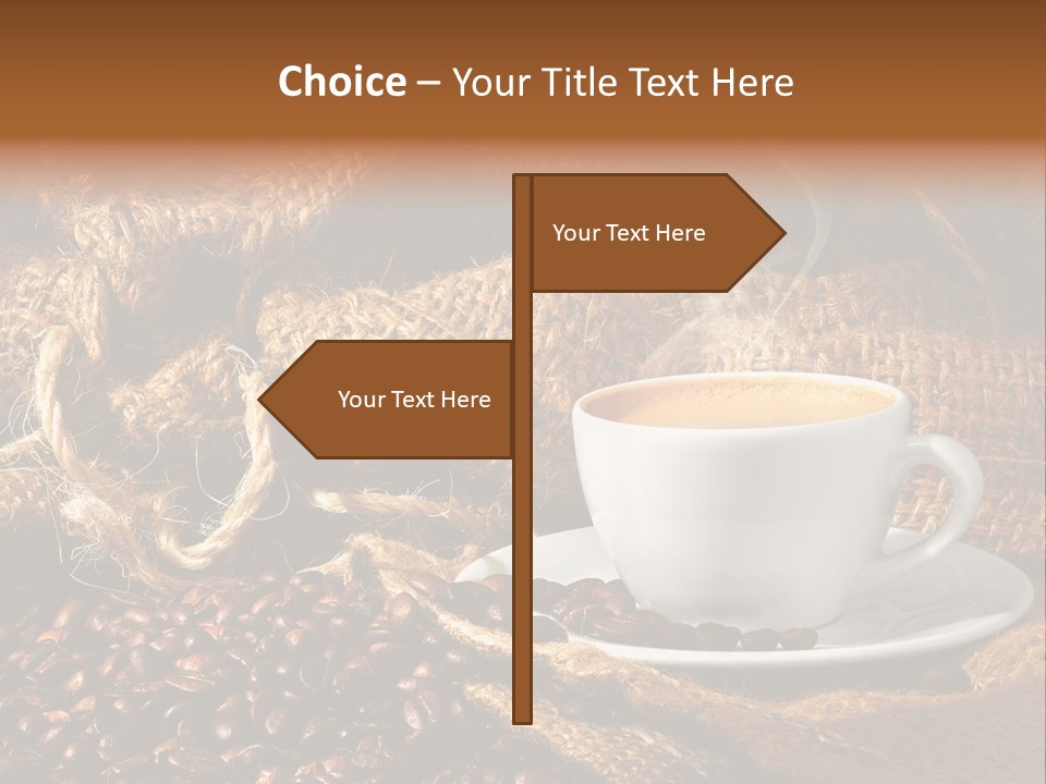 Simple Columbia Cup PowerPoint Template