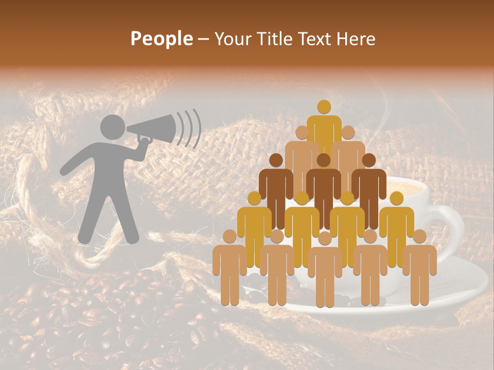 Simple Columbia Cup PowerPoint Template