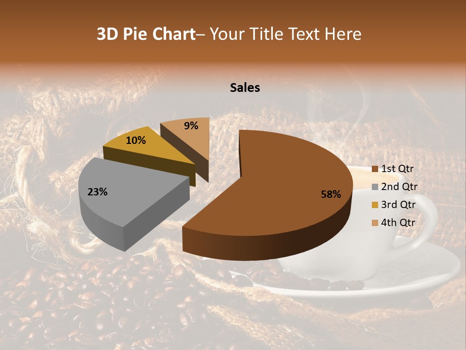 Simple Columbia Cup PowerPoint Template
