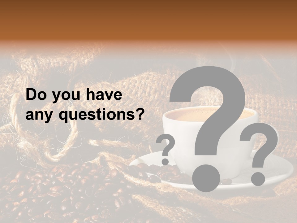 Simple Columbia Cup PowerPoint Template