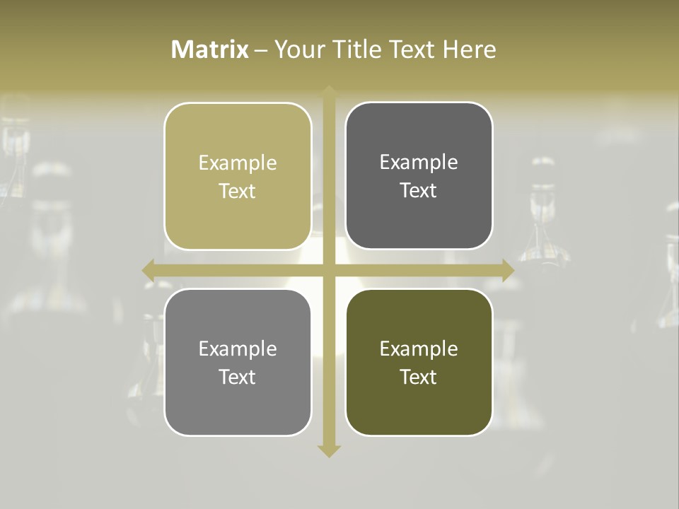 Vertical Supply Bulb PowerPoint Template