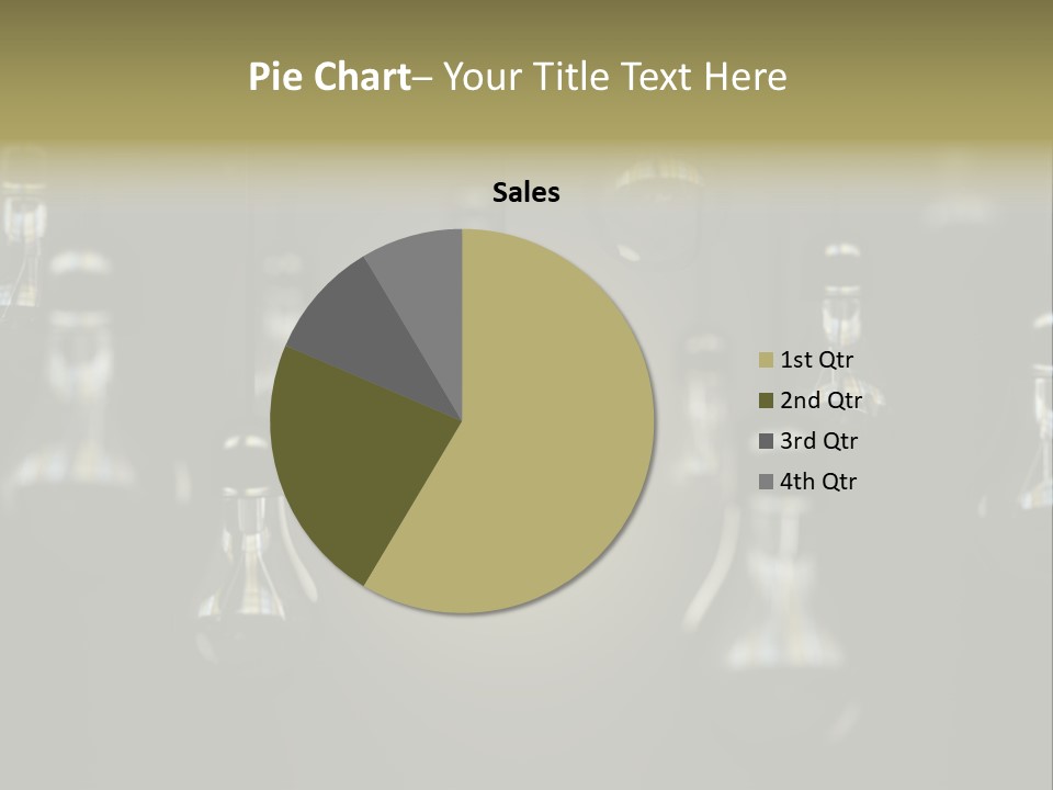Vertical Supply Bulb PowerPoint Template