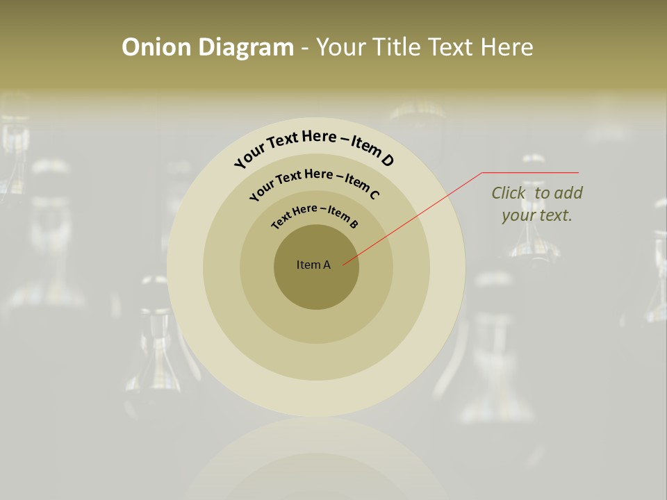 Vertical Supply Bulb PowerPoint Template