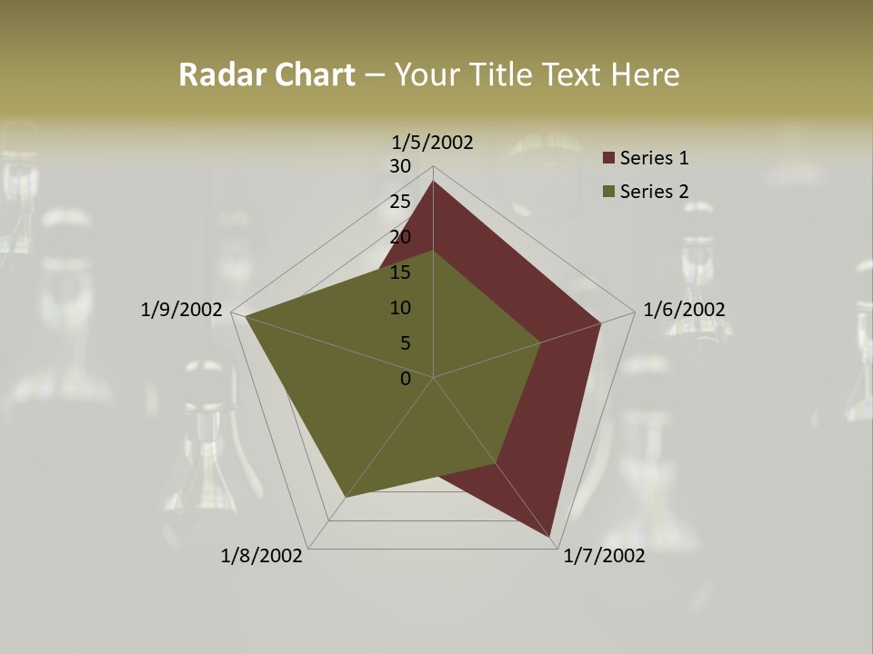 Vertical Supply Bulb PowerPoint Template