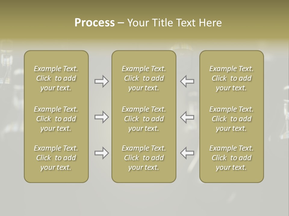 Vertical Supply Bulb PowerPoint Template