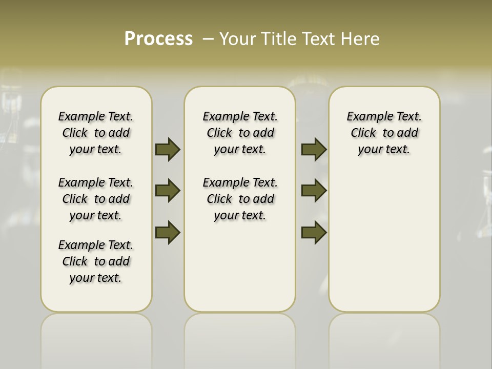 Vertical Supply Bulb PowerPoint Template