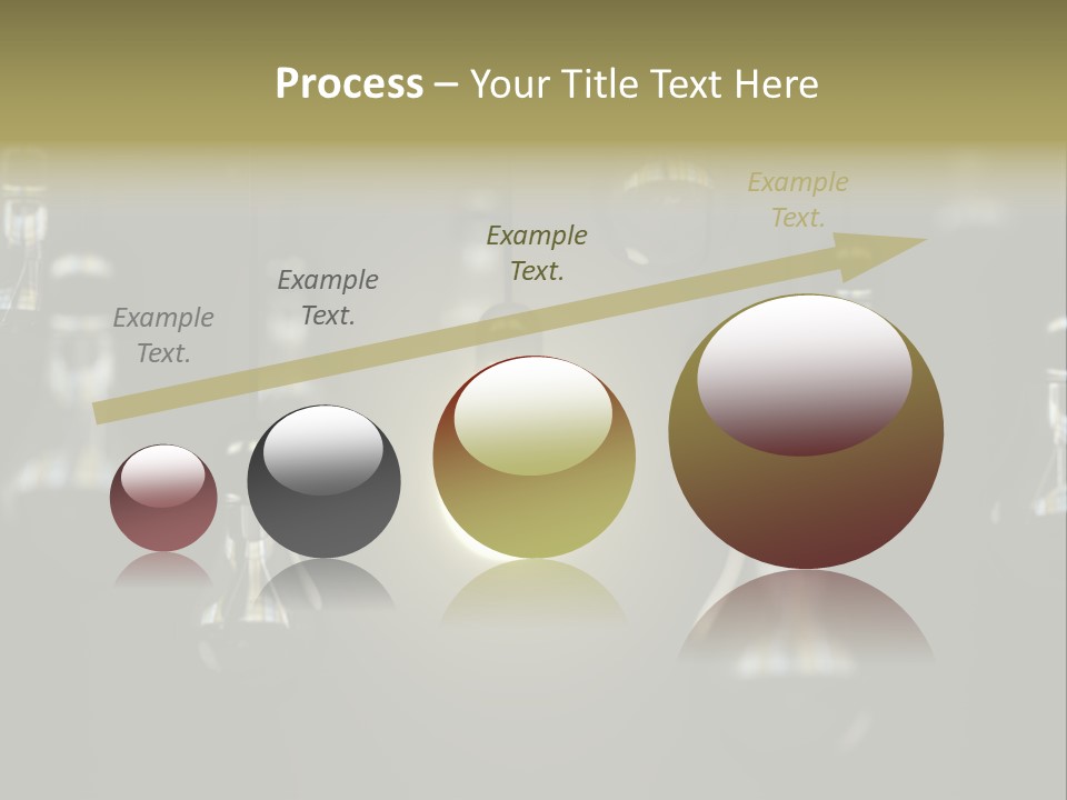 Vertical Supply Bulb PowerPoint Template