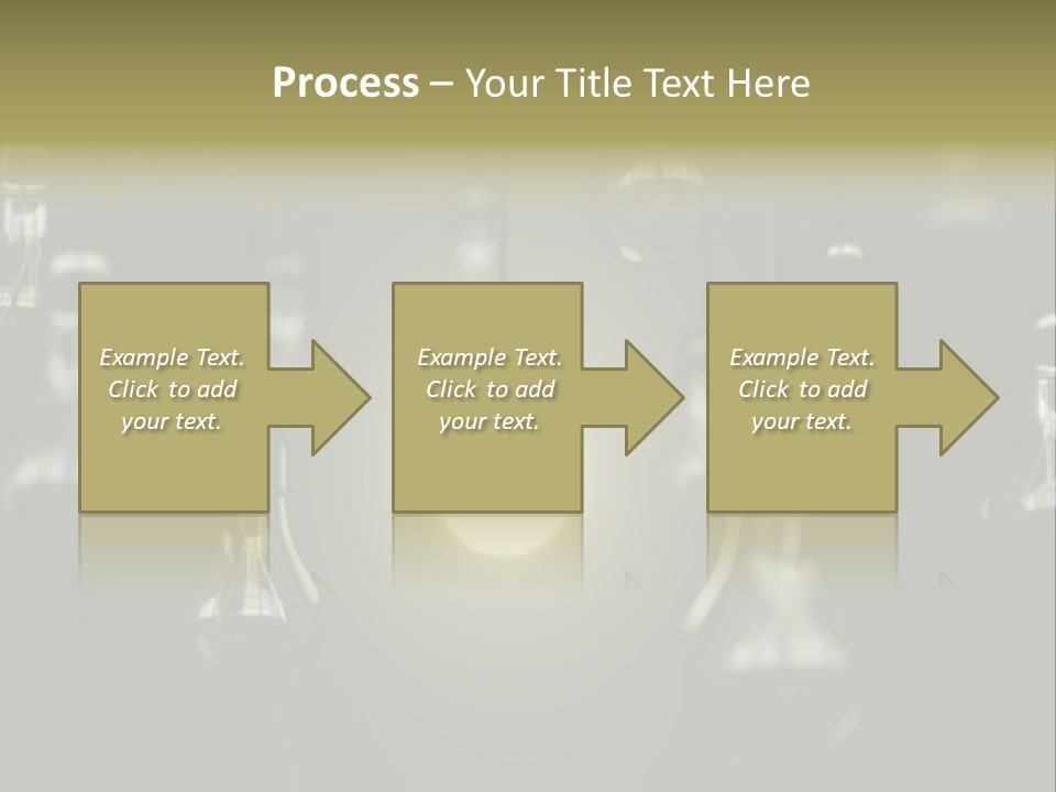 Vertical Supply Bulb PowerPoint Template