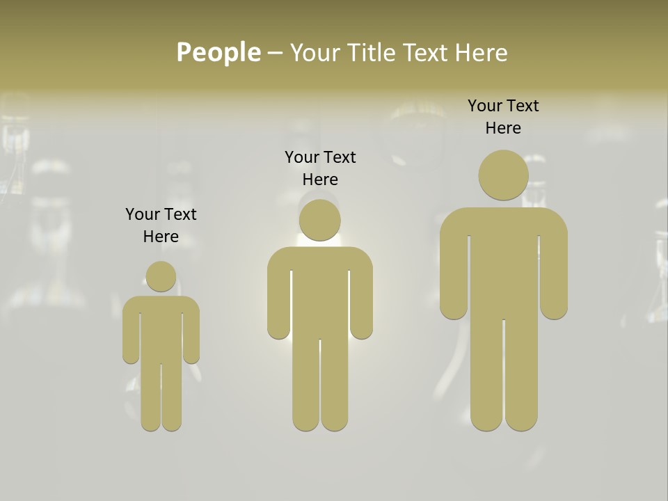 Vertical Supply Bulb PowerPoint Template