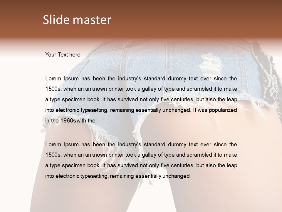 Body Long Provocative PowerPoint Template