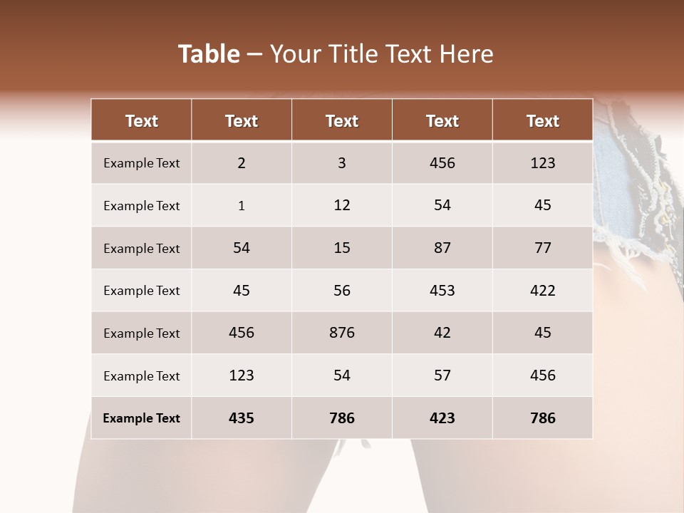 Body Long Provocative PowerPoint Template