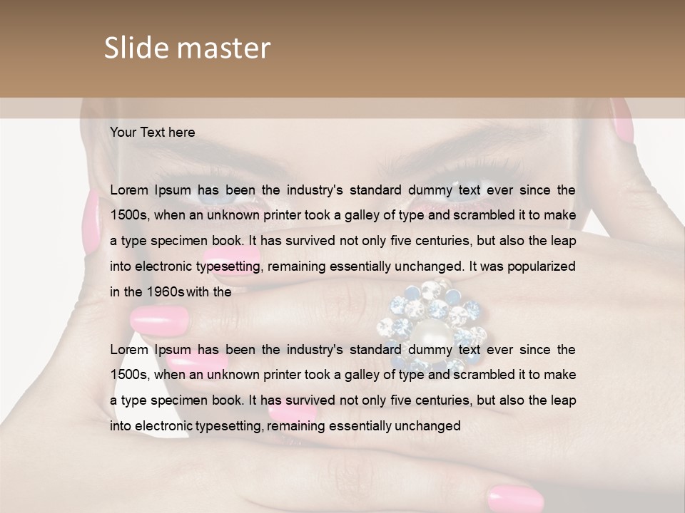 Stunning Gemstone Young PowerPoint Template