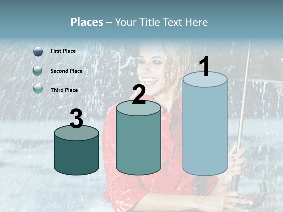 Beauty Playing People PowerPoint Template