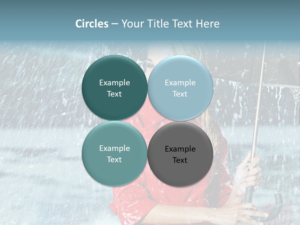 Beauty Playing People PowerPoint Template