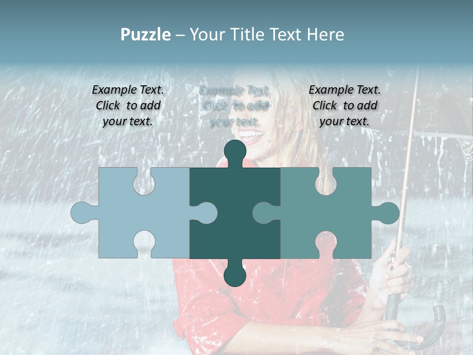 Beauty Playing People PowerPoint Template