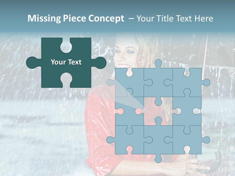 Beauty Playing People PowerPoint Template