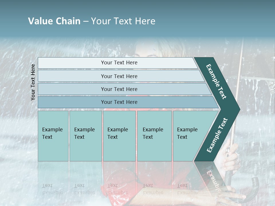 Beauty Playing People PowerPoint Template