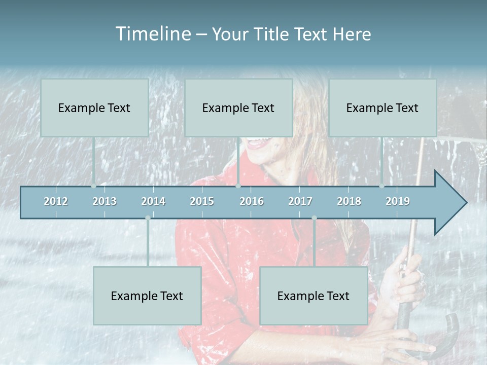 Beauty Playing People PowerPoint Template