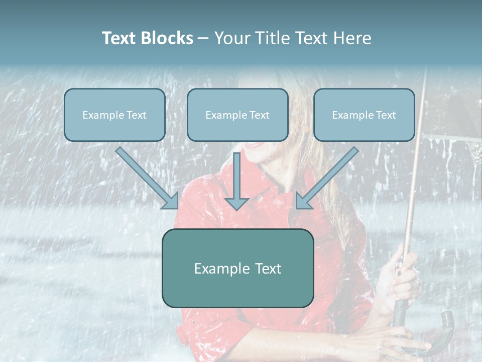 Beauty Playing People PowerPoint Template