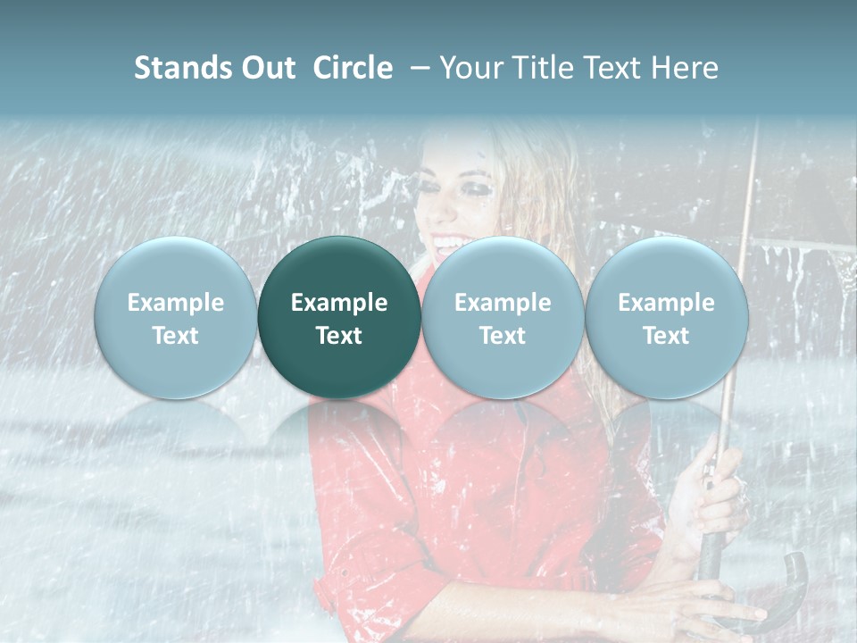 Beauty Playing People PowerPoint Template