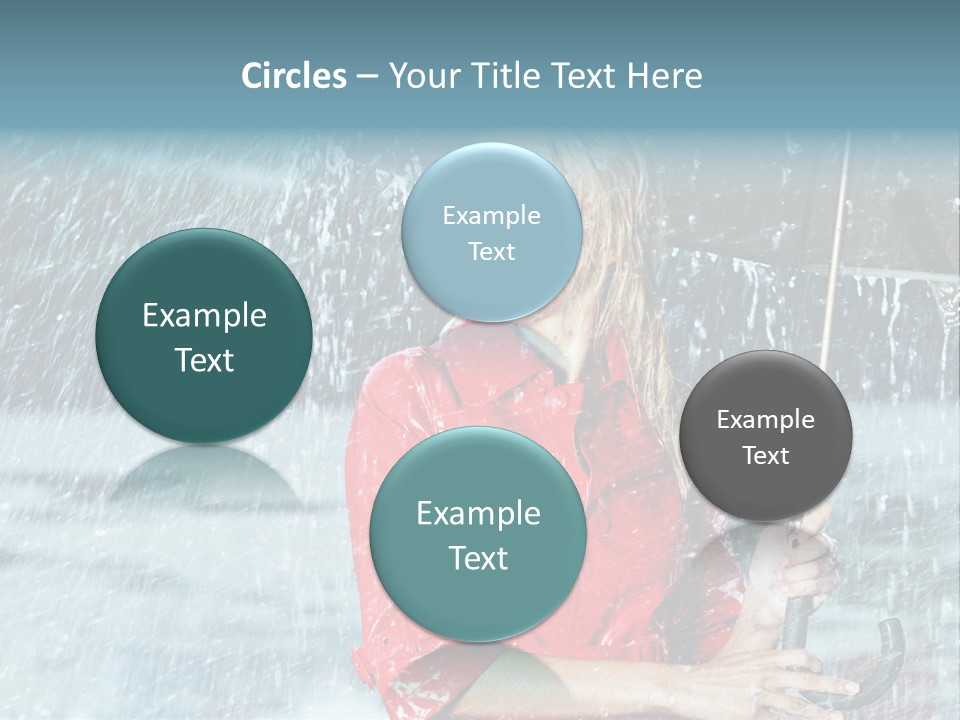 Beauty Playing People PowerPoint Template