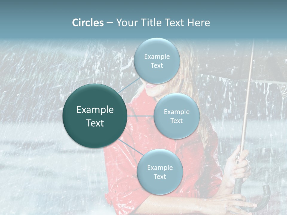 Beauty Playing People PowerPoint Template