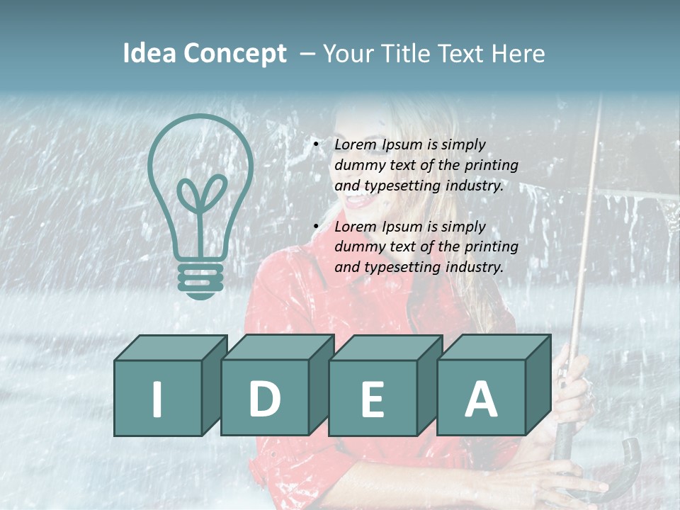 Beauty Playing People PowerPoint Template