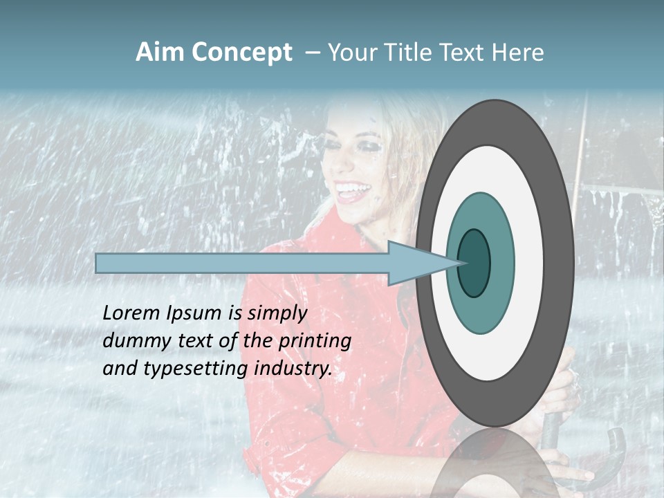 Beauty Playing People PowerPoint Template