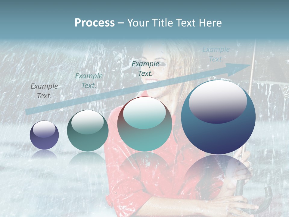 Beauty Playing People PowerPoint Template