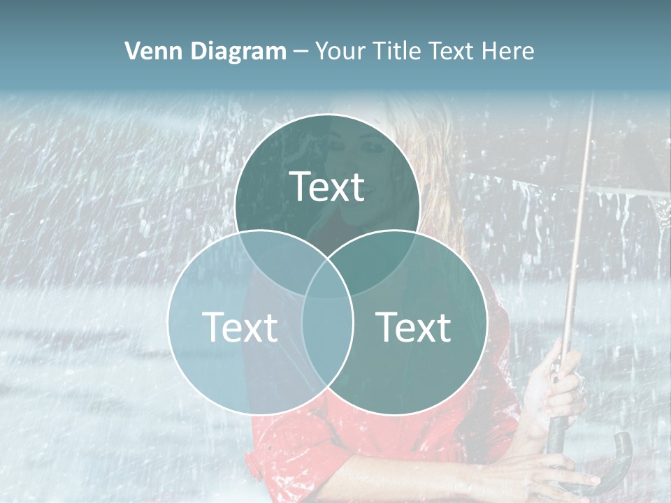 Beauty Playing People PowerPoint Template