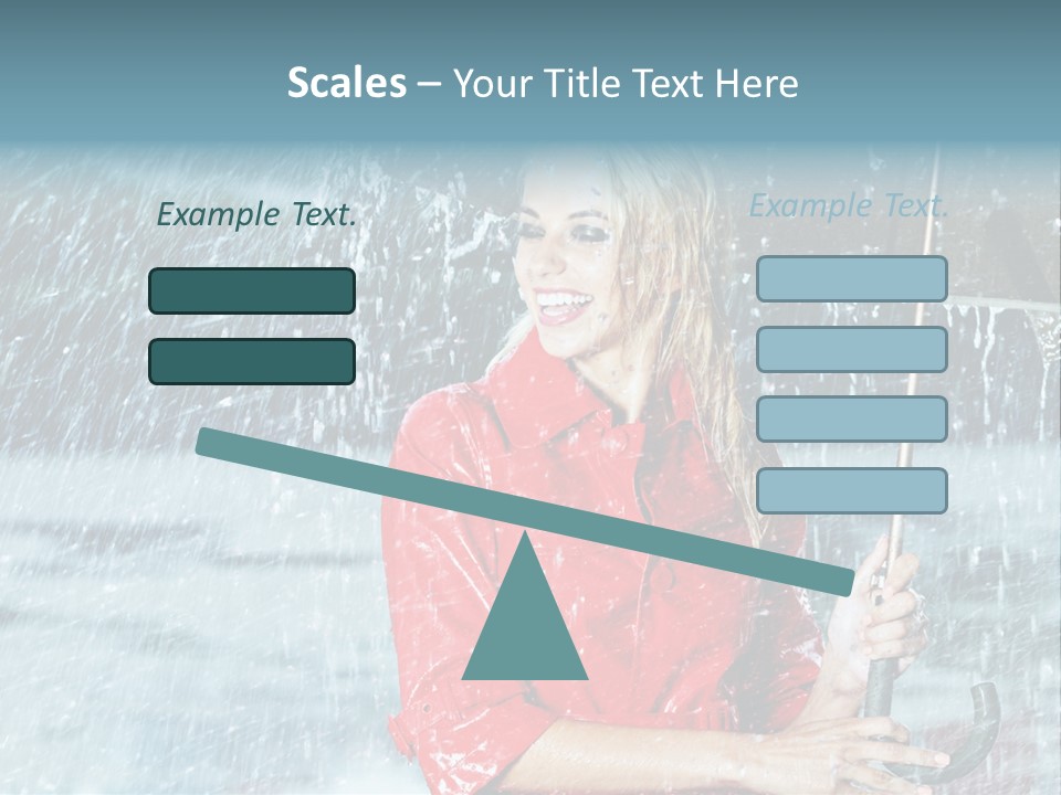 Beauty Playing People PowerPoint Template