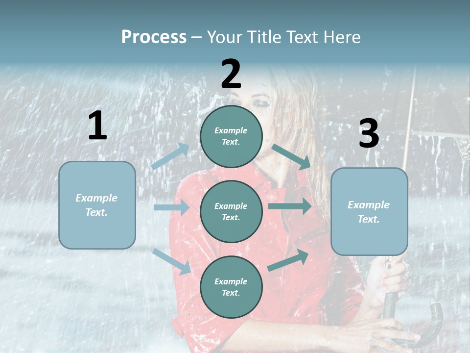 Beauty Playing People PowerPoint Template