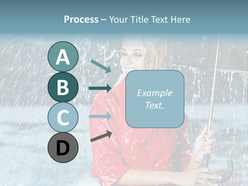 Beauty Playing People PowerPoint Template