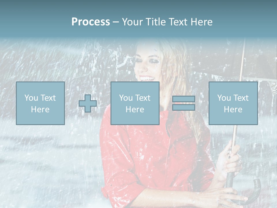 Beauty Playing People PowerPoint Template
