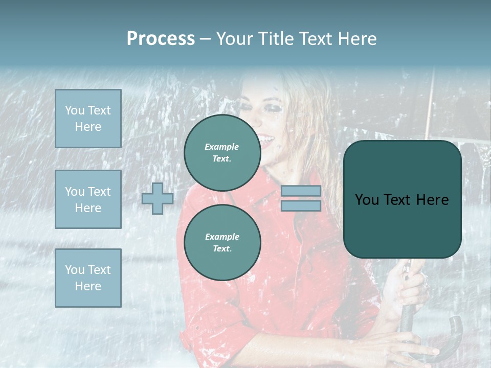 Beauty Playing People PowerPoint Template