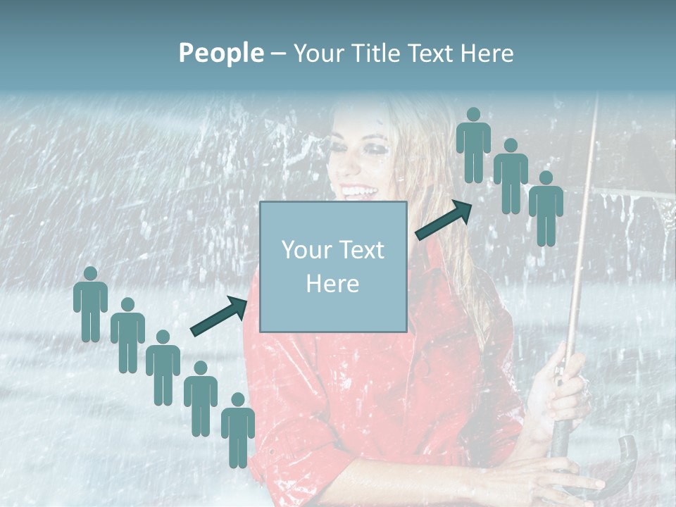Beauty Playing People PowerPoint Template
