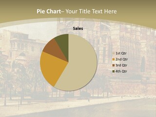 Vintage Town Green PowerPoint Template