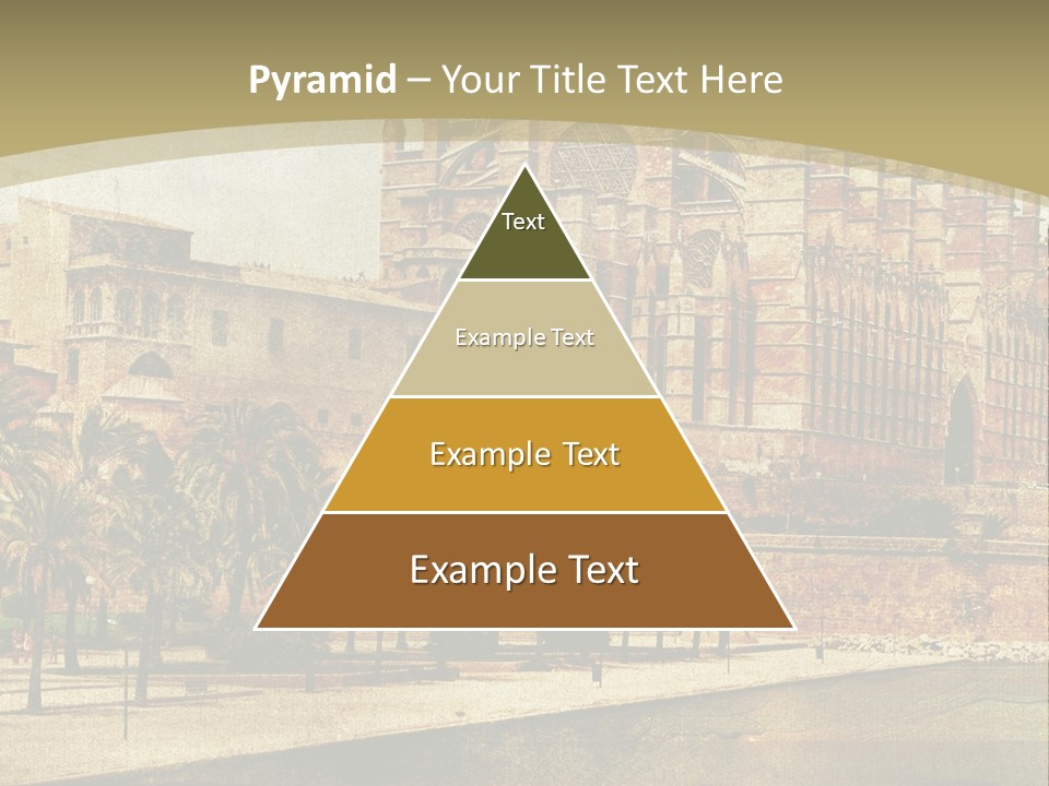 Vintage Town Green PowerPoint Template