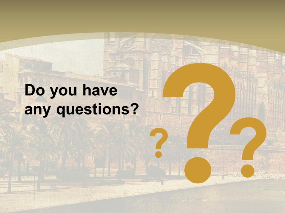 Vintage Town Green PowerPoint Template