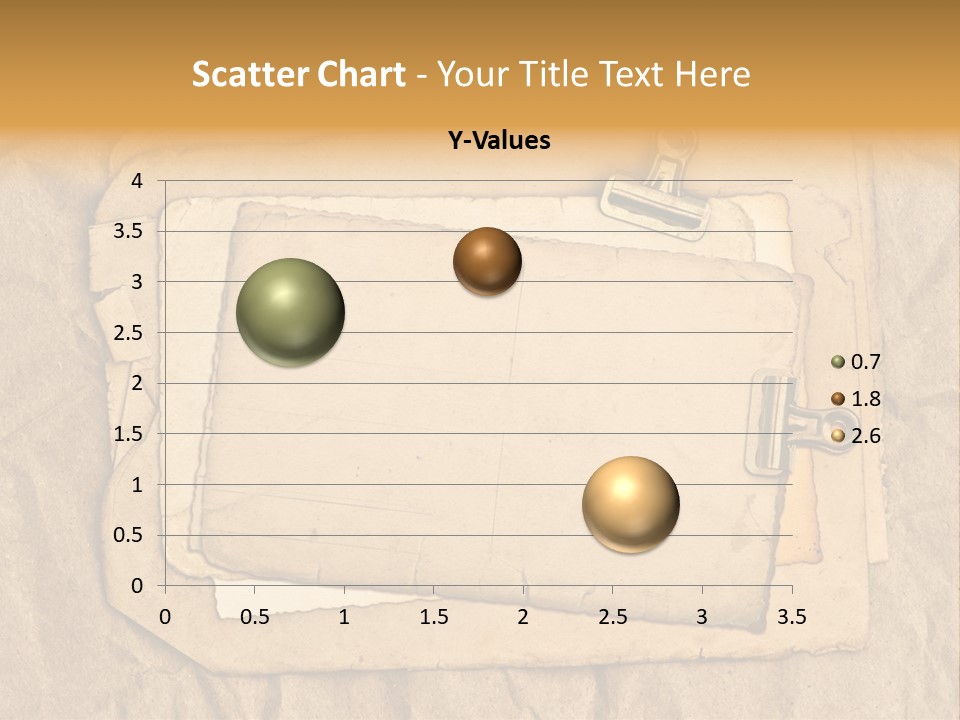 Crumpled Retro Picture PowerPoint Template