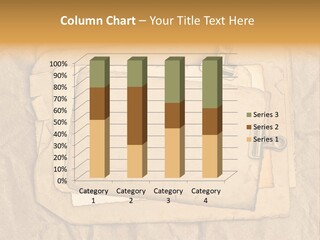 Crumpled Retro Picture PowerPoint Template