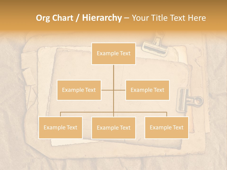 Crumpled Retro Picture PowerPoint Template
