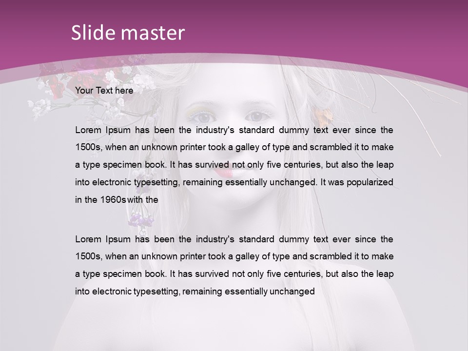 Perfect Stylish Fairy PowerPoint Template