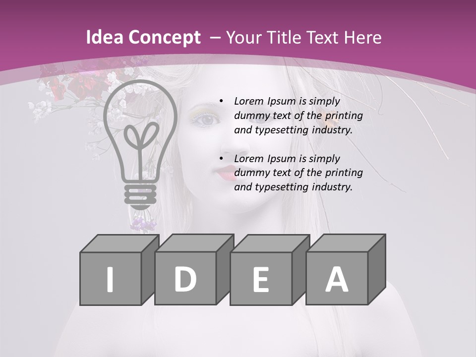 Perfect Stylish Fairy PowerPoint Template