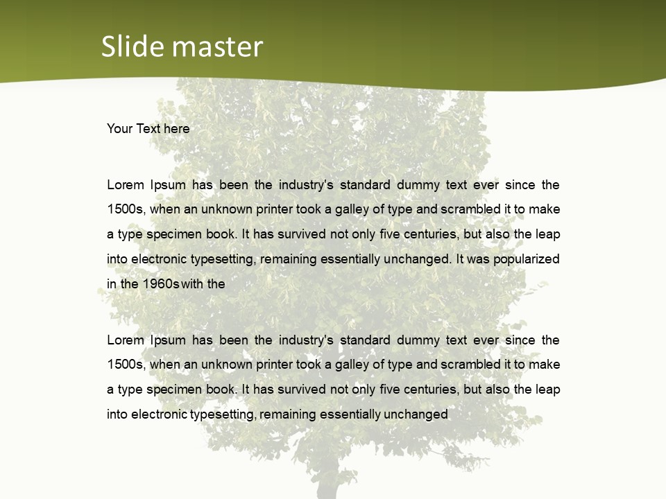 Ecological Bright One PowerPoint Template