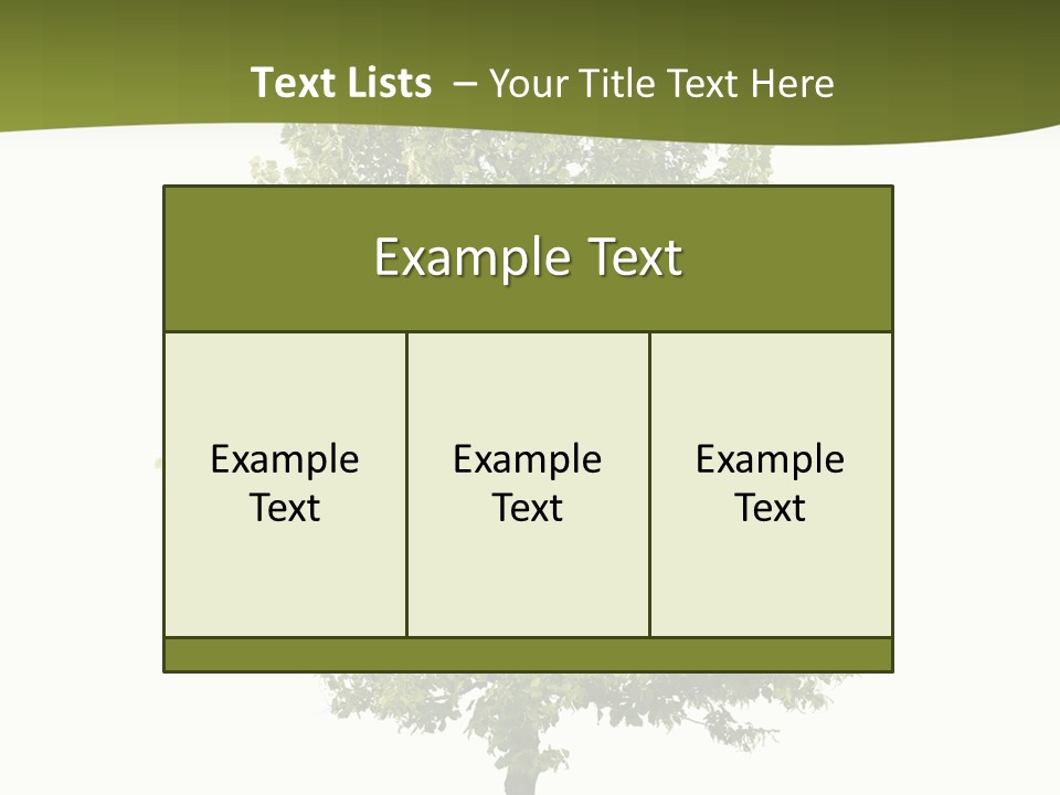Ecological Bright One PowerPoint Template